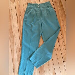 NWT Mango high waisted Tencel pants